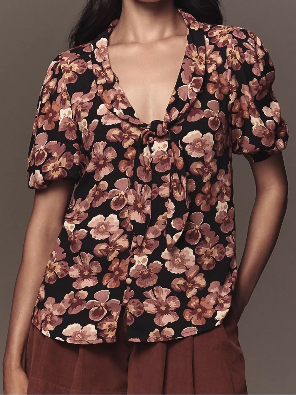 NWT Reformation Joelle Top in Pansy